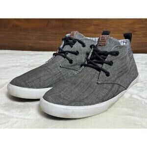 Ben Sherman Shoes Men’s Size 9.5 High Top Chukka Canvas Casual Lace Up Sneakers